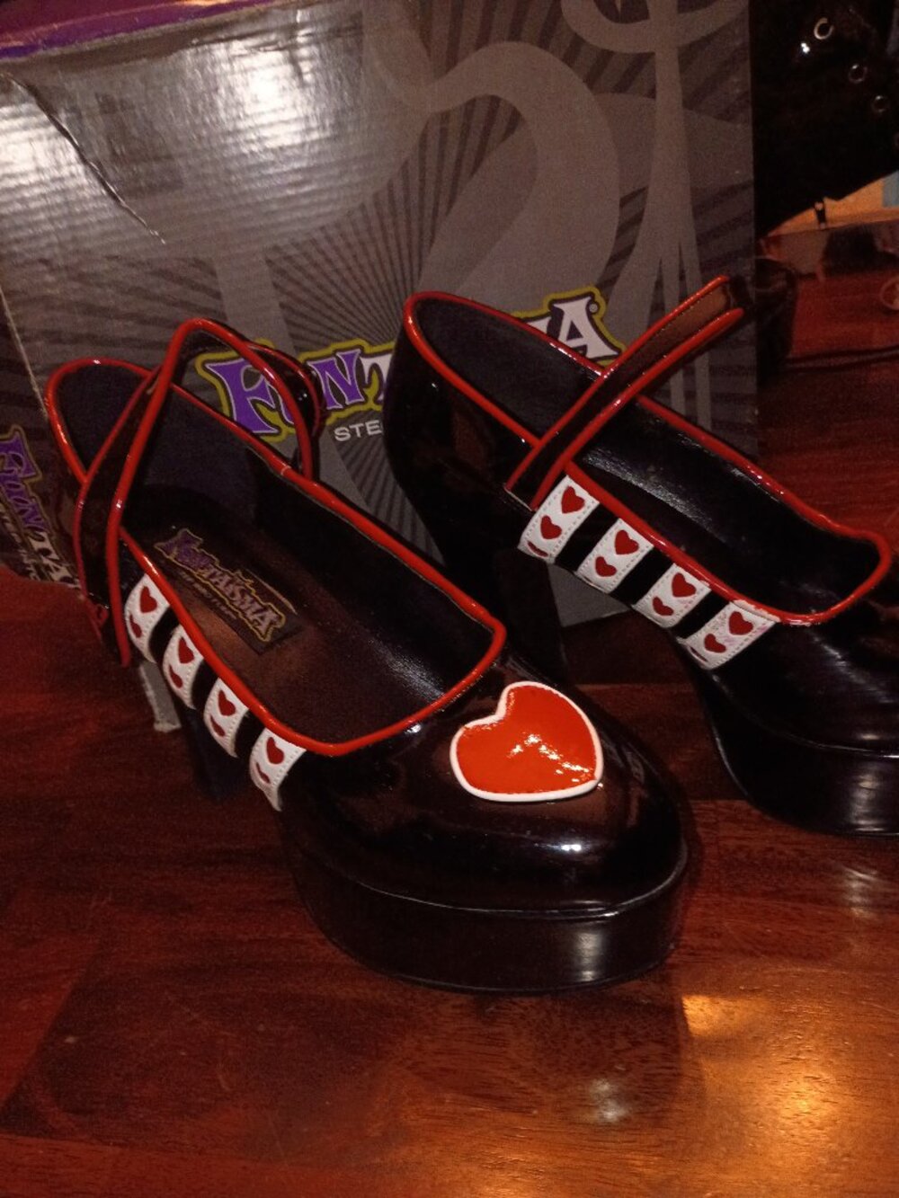 Funtasma Queen of Hearts Pumps